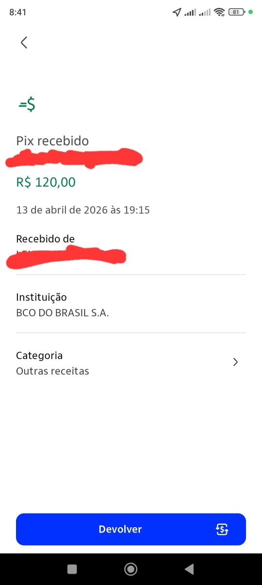 Comprovante de pagamento PIX recebido pela oficina 5